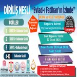 DİRİLİŞ NESLİ EVLADI FATİHANIN İZİNDE PROJESİ SONUÇLARI BELLİ OLDU.